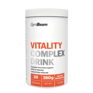 GYMBEAM Vitality Complex Drink, zelené jablko 360 g obraz