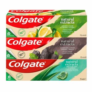 COLGATE Natural Extracts Mix 3 x 75 ml obraz