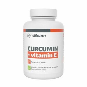 GYMBEAM Kurkumin+Vitamín E 90 ks obraz