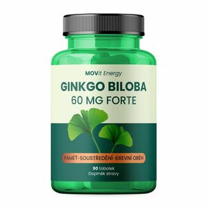 MOVIT ENERGY Ginkgo Biloba 60 mg Forte, 90 tobolek obraz