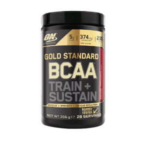 OPTIMUM NUTRITION Gold Standard BCAA Train Sustain malina 266 g obraz