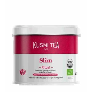 KUSMI TEA Organic Slim sypaný čaj v plechovce 100 g obraz