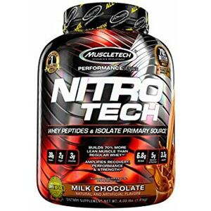 MUSCLETECH Nitro-Tech milk chocolate 1800 g obraz