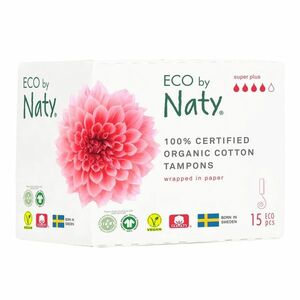 ECO BY NATY Dámské ECO tampóny super plus 15 ks obraz