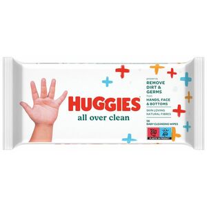 HUGGIES ® Vlhčené ubrousky Single All Over Clean 56 ks obraz