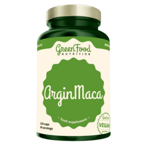 GREENFOOD NUTRITION ArginMaca 120 kapslí obraz