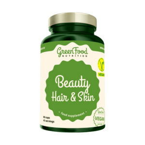 GREENFOOD NUTRITION Beauty Hair & Skin 90 kapslí obraz