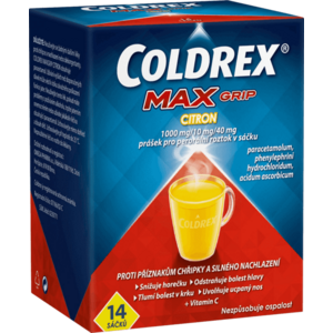 COLDREX MAXGrip Citron sáčky 14 ks obraz