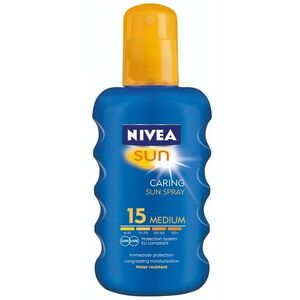 NIVEA SUN Sprej na opalování SPF15 200 ml obraz