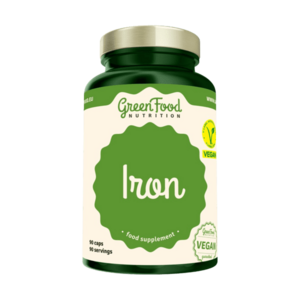 GREENFOOD NUTRITION Iron (Železo) 90 kapslí obraz