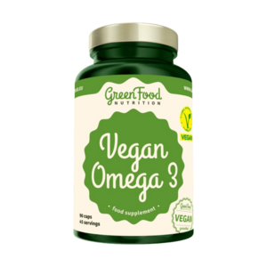 GREENFOOD NUTRITION Vegan Omega 3, 90 kapslí obraz