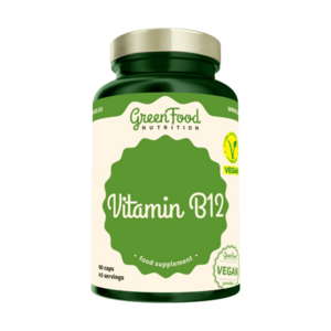 GREENFOOD NUTRITION Vitamin B12, 90 kapslí obraz