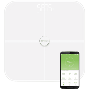 CONCEPT Osobní váha diagnostická Perfect Health VO4010, bílá obraz