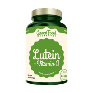 GREENFOOD NUTRITION Lutein+Vitamin A 90 kapslí obraz