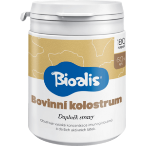 BIOALIS bovinní kolostrum 180 kapslí obraz