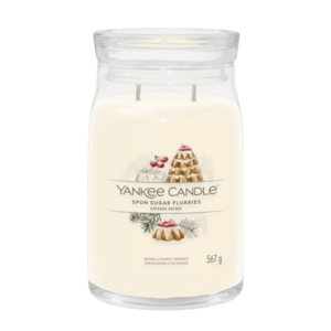 YANKEE CANDLE Signature sklo 2 knoty, Spun Sugar Flurries 567 g obraz