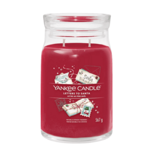 YANKEE CANDLE Signature sklo 2 knoty, Letters To Santa 567 g obraz