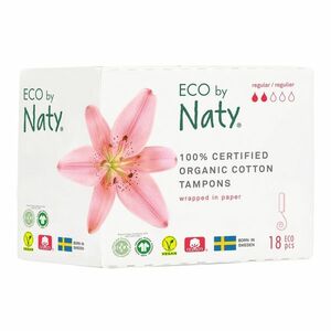 ECO BY NATY Dámské ECO tampóny normal 18 ks obraz