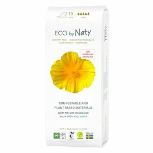 ECO BY NATY Dámské ECO vložky noční 10 ks obraz