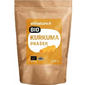 ALLNATURE Kurkuma prášek BIO 100 g obraz