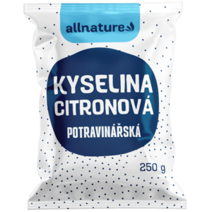 ALLNATURE Kyselina citronová 250 g obraz