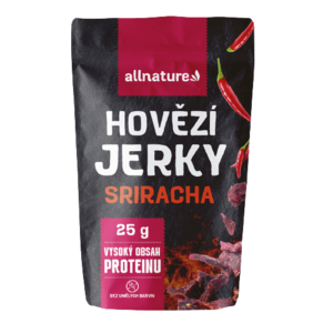 ALLNATURE BEEF Sriracha Jerky 25 g obraz