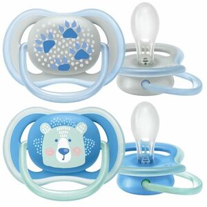 PHILIPS AVENT Šidítko Ultra air Pastel 6-18m chlapec 2 ks obraz