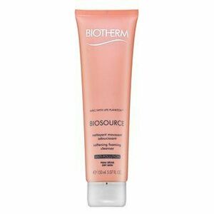 Biotherm Biosource Softening Foaming Cleanser vyživující čisticí gel pro suchou pleť 150 ml obraz