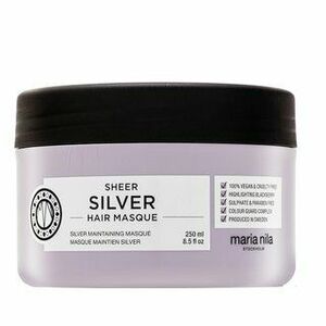 Maria Nila Sheer Silver Hair Masque posilující maska pro platinově blond a šedivé vlasy 250 ml obraz