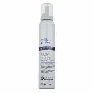 Milk_Shake Silver Shine Whipped Cream bezoplachový kondicionér pro platinově blond a šedivé vlasy 200 ml obraz