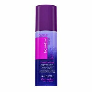 Fanola No Yellow Bi-Phase Conditioner bezoplachový kondicionér pro platinově blond a šedivé vlasy 150 ml obraz