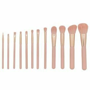 MIMO Makeup Brush Set Pink 12 Pcs sada štětců obraz