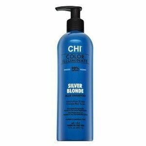 CHI Color Illuminate Silver Blonde Blue Shampoo tónovací šampon pro platinově blond a šedivé vlasy 355 ml obraz