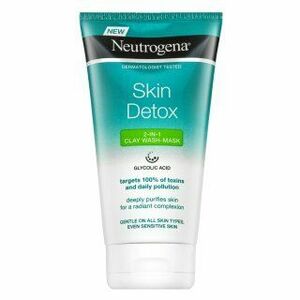 Neutrogena Skin Detox čistící maska 2-in-1 Clay Wash-Mask 150 ml obraz