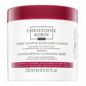 Christophe Robin Colour Shield Cleansing Mask čistící maska pro barvené a melírované vlasy 250 ml obraz