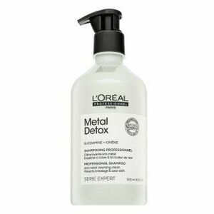 L´Oréal Professionnel Série Expert Metal Detox Professional Shampoo Anti-metal Cleasing Cream čisticí šampon pro lesk a ochranu barvených vlasů 500 ml obraz