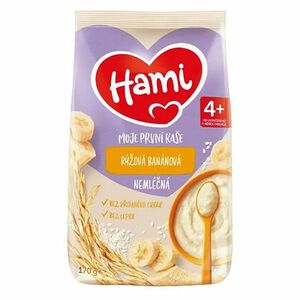 HAMI Nemléčná kaše rýžová banánová 4m+ 170 g obraz