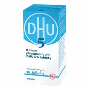 DR. SCHÜSSLERA Kalium phosphoricum DHU D6 No.5 200 tablet obraz