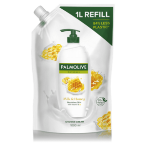 PALMOLIVE Naturals Milk & Honey sprchový gel náhradní náplň 1000 ml obraz