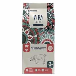 KRAFTIA Vida Super Adult M/L Lamb&Chicken granule pro psy, Hmotnost balení: 12 kg obraz