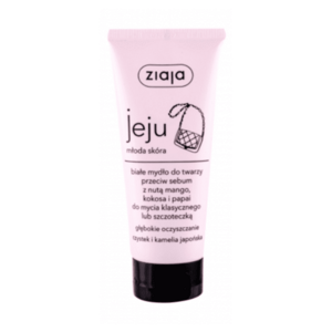 ZIAJA Jeju white face soap čisticí mýdlo na obličej 75 ml obraz