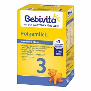 BEBIVITA 3 mléčná kojenecká výživa 9m+ 500 g obraz