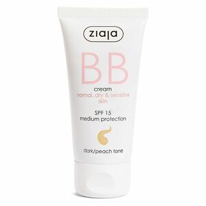 ZIAJA BB krém pro normální a suchou pleť SPF 15 Dark/Peach Tone 50 ml obraz