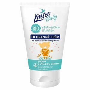 LINTEO Baby Ochranný krém s Bio měsíčkem lékařským 75 ml obraz