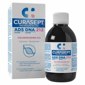 CURASEPT Ads dna 212 ústní voda 0.12% CHX 200 ml obraz