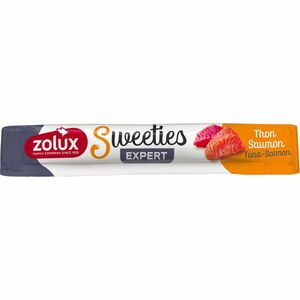 ZOLUX Sweeties tuňák a losos krémová tyčinka pro kočky 14 g obraz