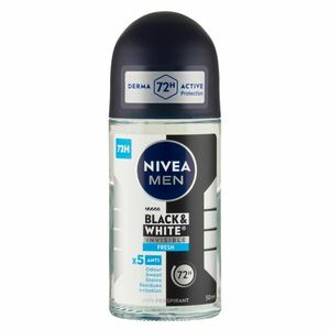 NIVEA Men Black & White Invisible Fresh Kuličkový antiperspirant 50 ml obraz