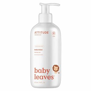 ATTITUDE Baby leaves Dětské tělové mléko s vůní hruškové šťávy 473 ml obraz