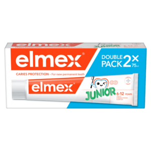 elmex Junior zubní pasta pro děti ve věku 6-12 let 75ml obraz