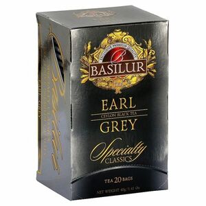 BASILUR Specialty Earl Grey černý čaj 25 sáčků obraz